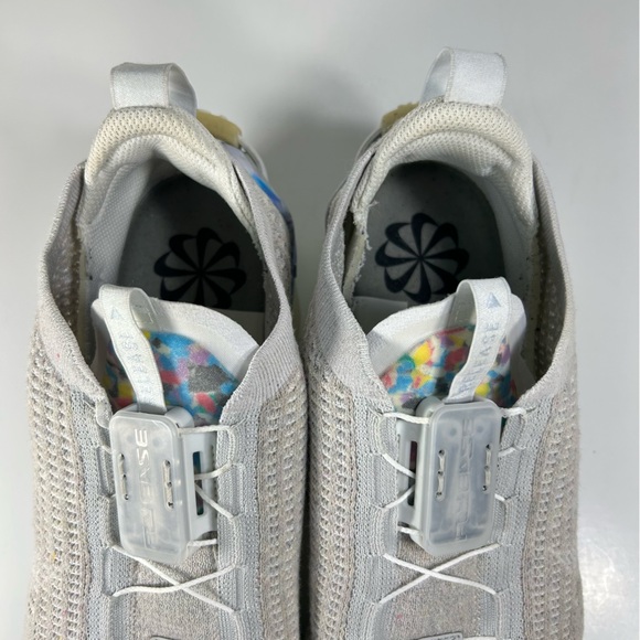 Nike Air VaporMax 2020 Flyknit Summit White Running Shoes CJ6741-100; Women’s 11 - Picture 13 of 16